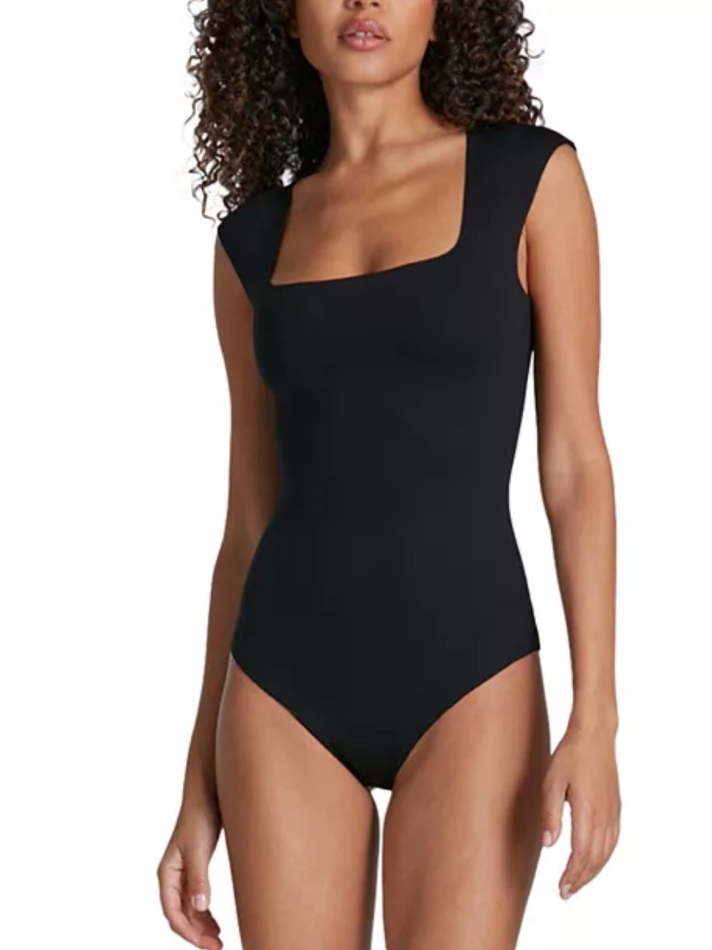Commando Scuba Knit Bodysuit in Black
